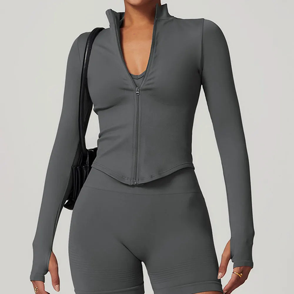 Veste Ribbed Yoga